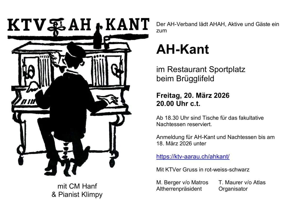 Einladung AH Kant 20.03.26