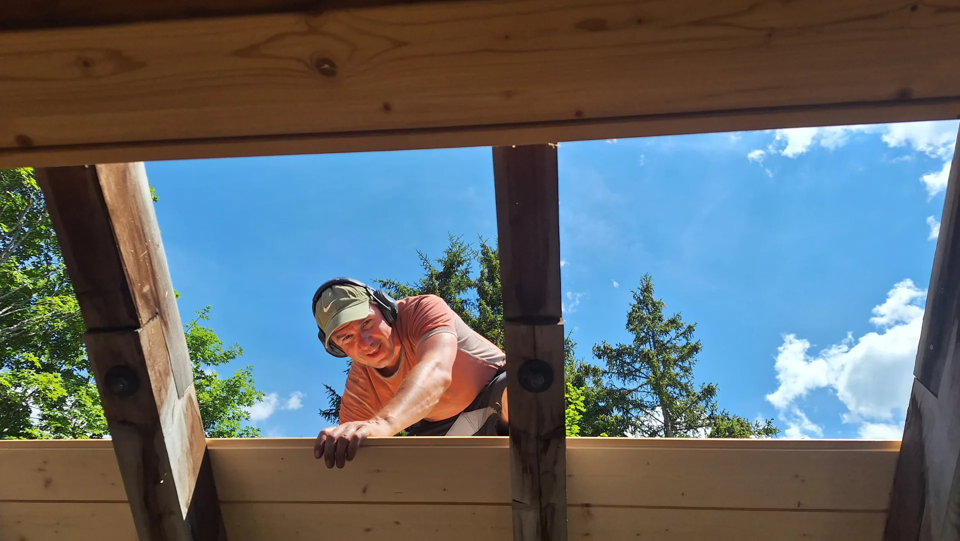 Brusä in Action beim Tschupp-Balkon.