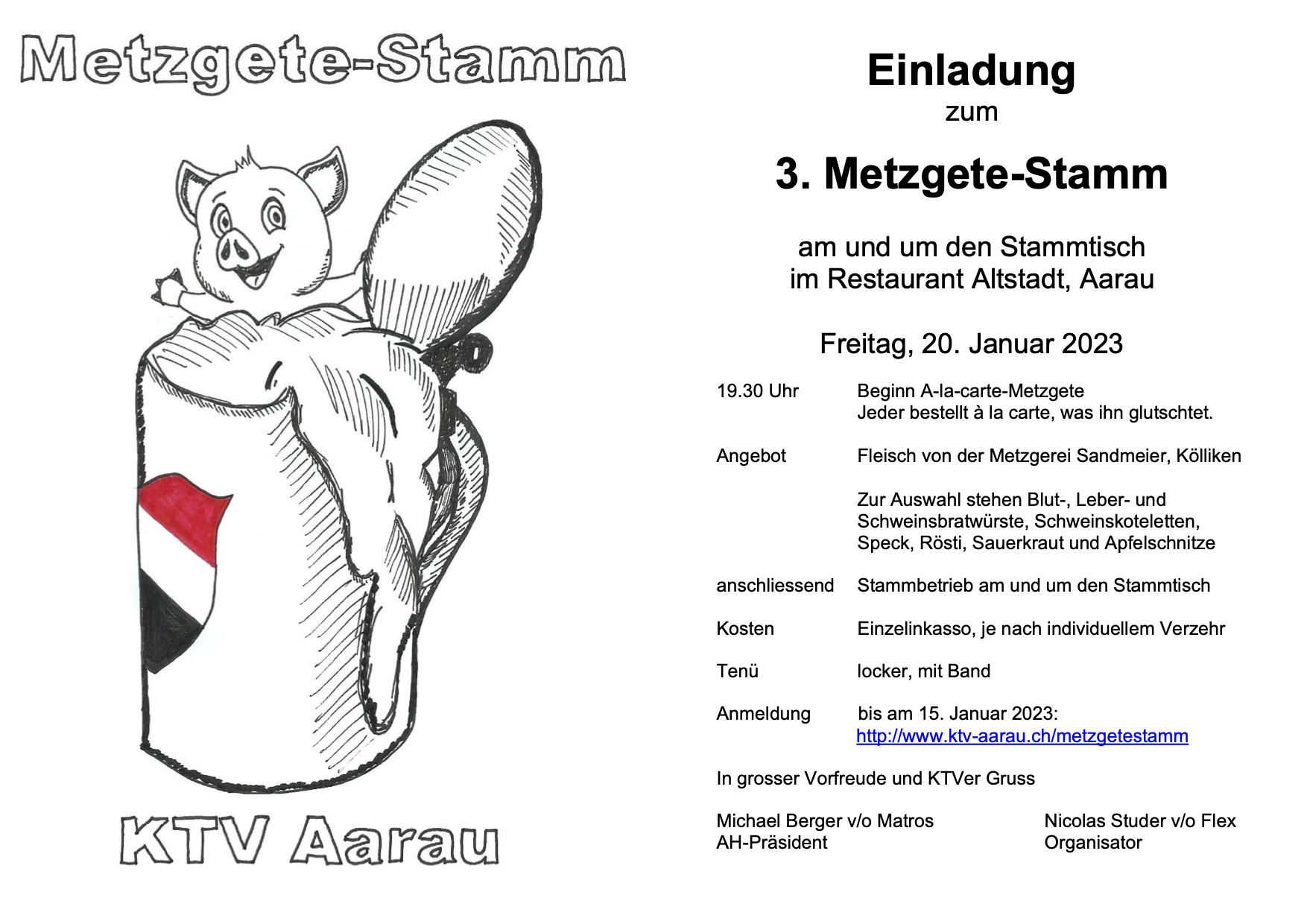 Einladung
